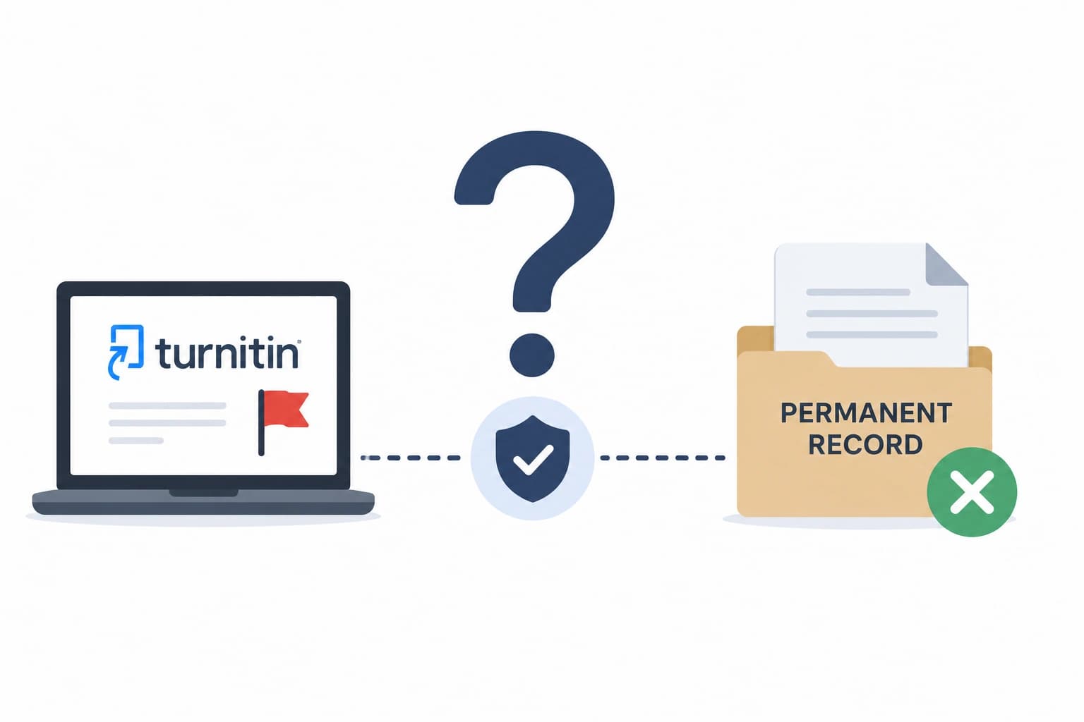Does a Turnitin Flag Go on Your Permanent Record?
