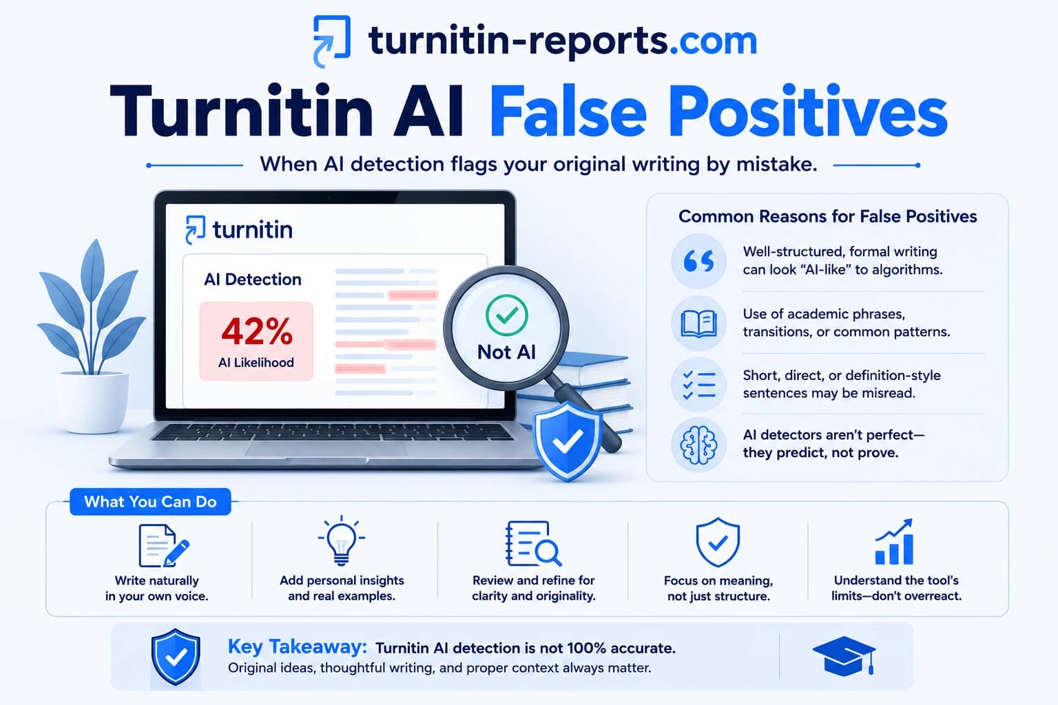 Turnitin AI False Positives: Why Human Writing Gets Flagged as AI